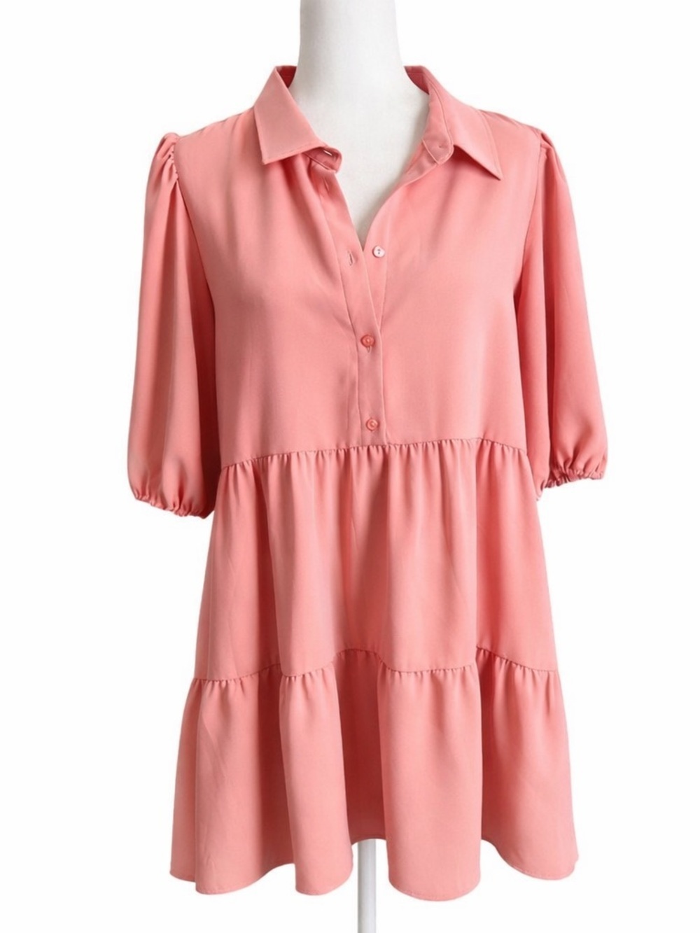 Amanda Uprichard Pierre Coral Pink Mini Dress Women's Large Preppy Coquette